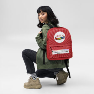 Lesflicks Backpack (RED)